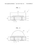 METHOD OF CUTTING LIGHT EMITTING ELEMENT PACKAGES EMPLOYING CERAMIC     SUBSTRATE, AND METHOD OF CUTTING MULTILAYERED OBJECT diagram and image