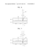 METHOD OF CUTTING LIGHT EMITTING ELEMENT PACKAGES EMPLOYING CERAMIC     SUBSTRATE, AND METHOD OF CUTTING MULTILAYERED OBJECT diagram and image