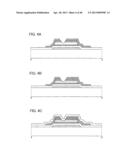 METHODS FOR MANUFACTURING THIN FILM TRANSISTOR AND DISPLAY DEVICE diagram and image