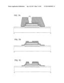 METHODS FOR MANUFACTURING THIN FILM TRANSISTOR AND DISPLAY DEVICE diagram and image