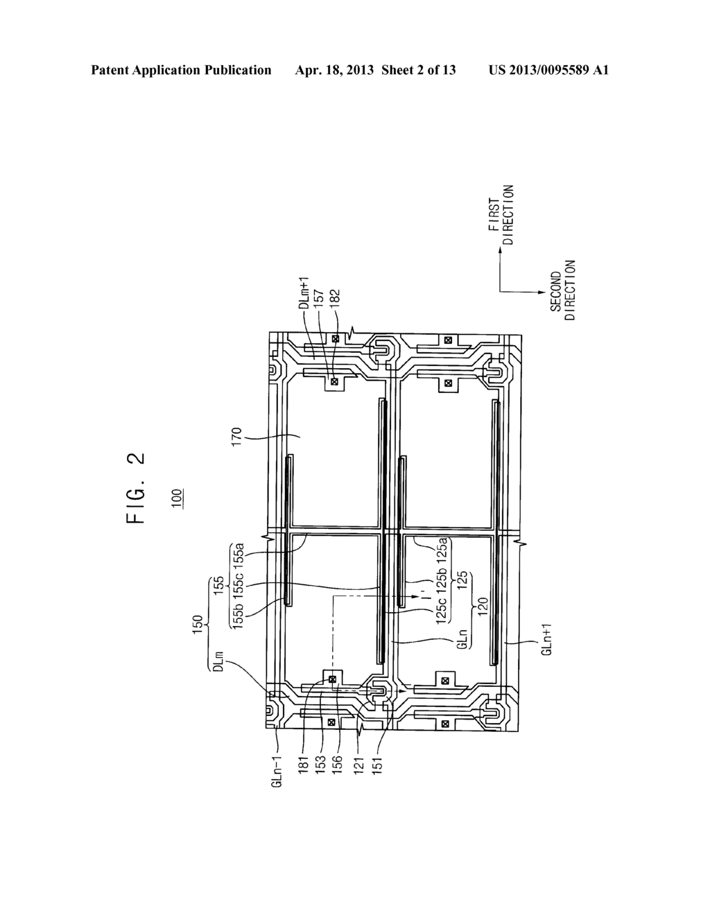 ARRAY SUBSTRATE AND METHOD FOR MANUFACTURING THE SAME - diagram, schematic, and image 03