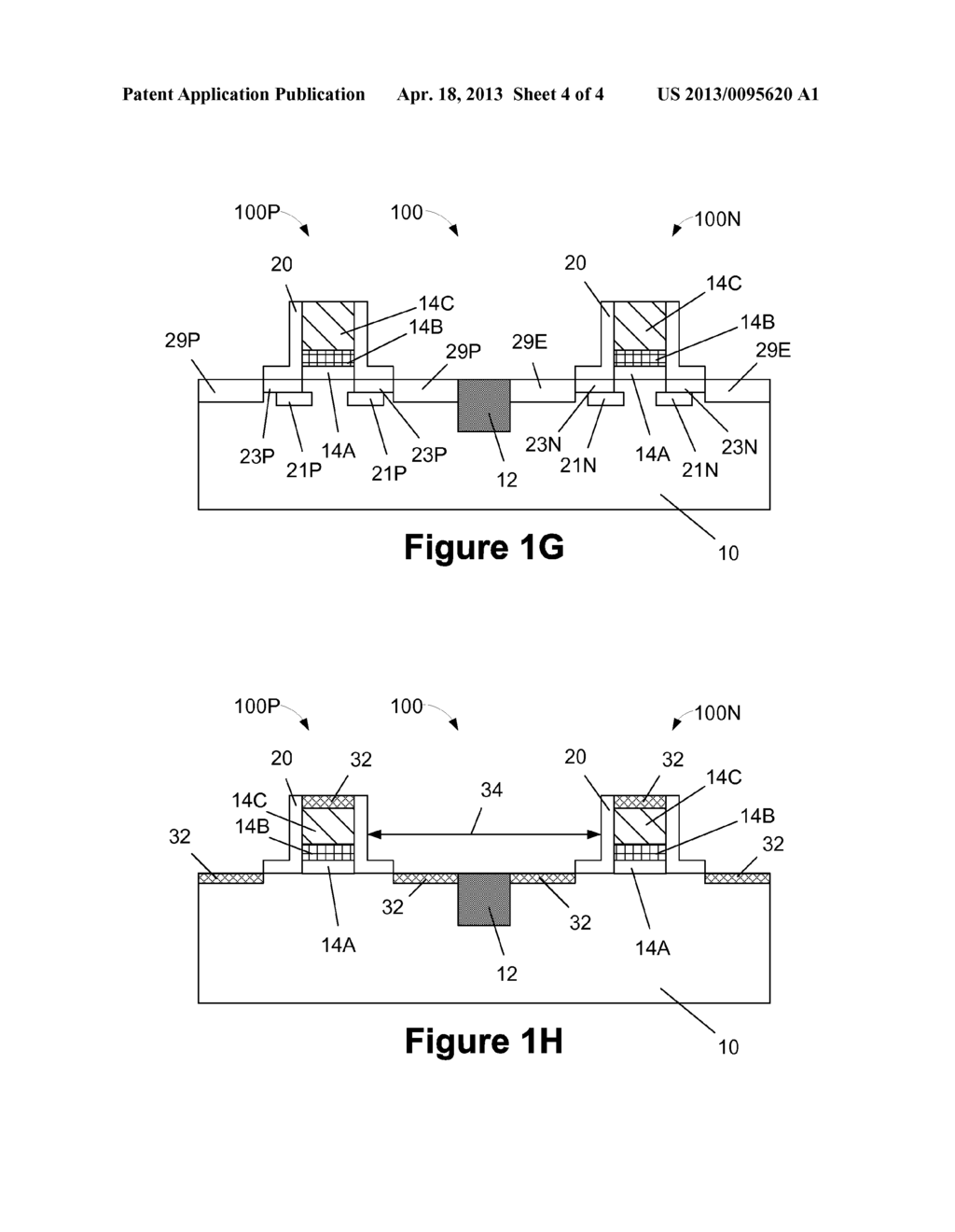 METHODS OF FORMING HIGHLY SCALED SEMICONDUCTOR DEVICES USING A DISPOSABLE     SPACER TECHNIQUE - diagram, schematic, and image 05