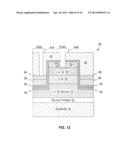 VERTICAL TRANSISTOR HAVING AN ASYMMETRIC GATE diagram and image