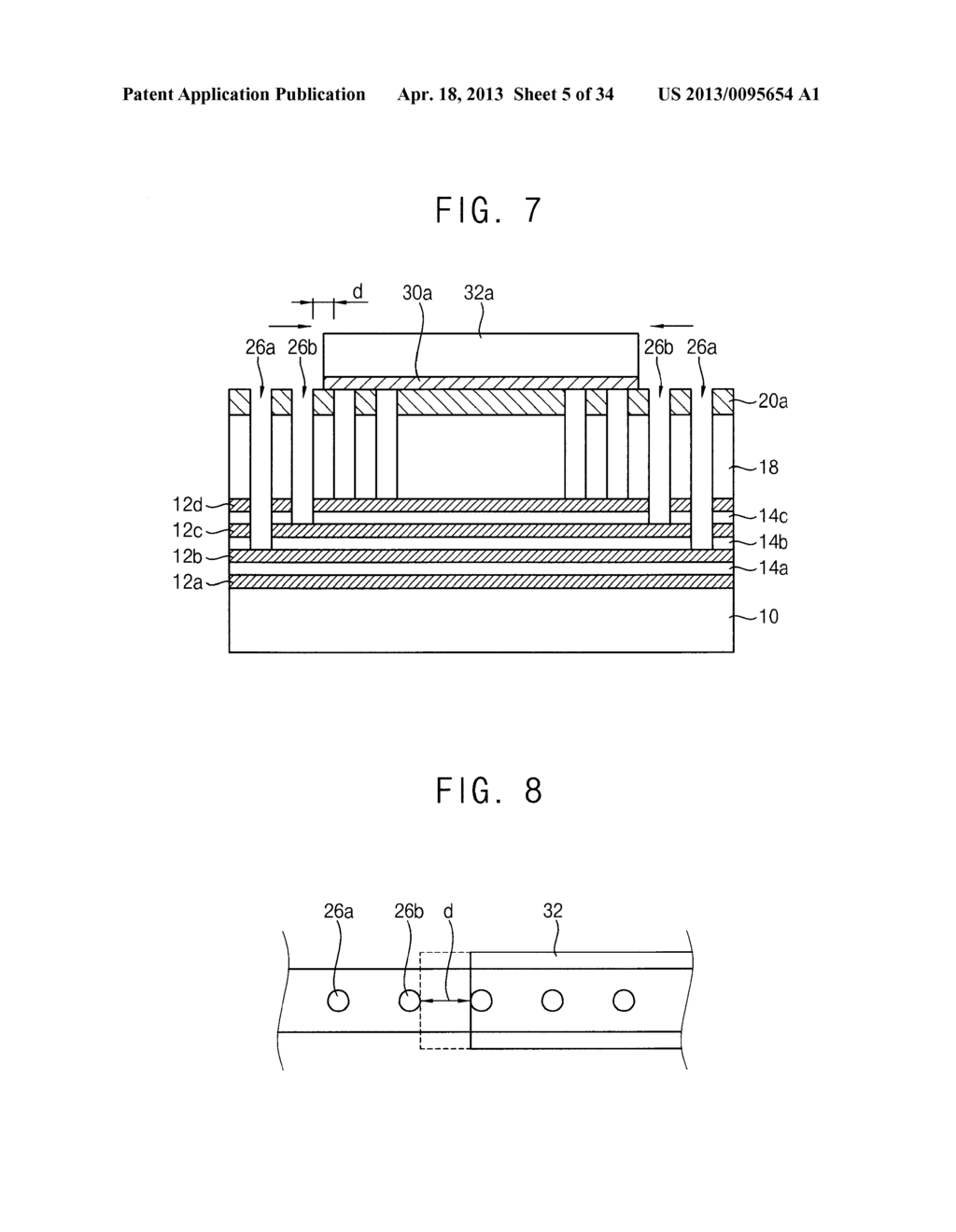 METHODS OF MANUFACTURING A VERTICAL TYPE SEMICONDUCTOR DEVICE - diagram, schematic, and image 06