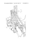 Stick feeding unit in a suspension device for sausage-type packaging units diagram and image