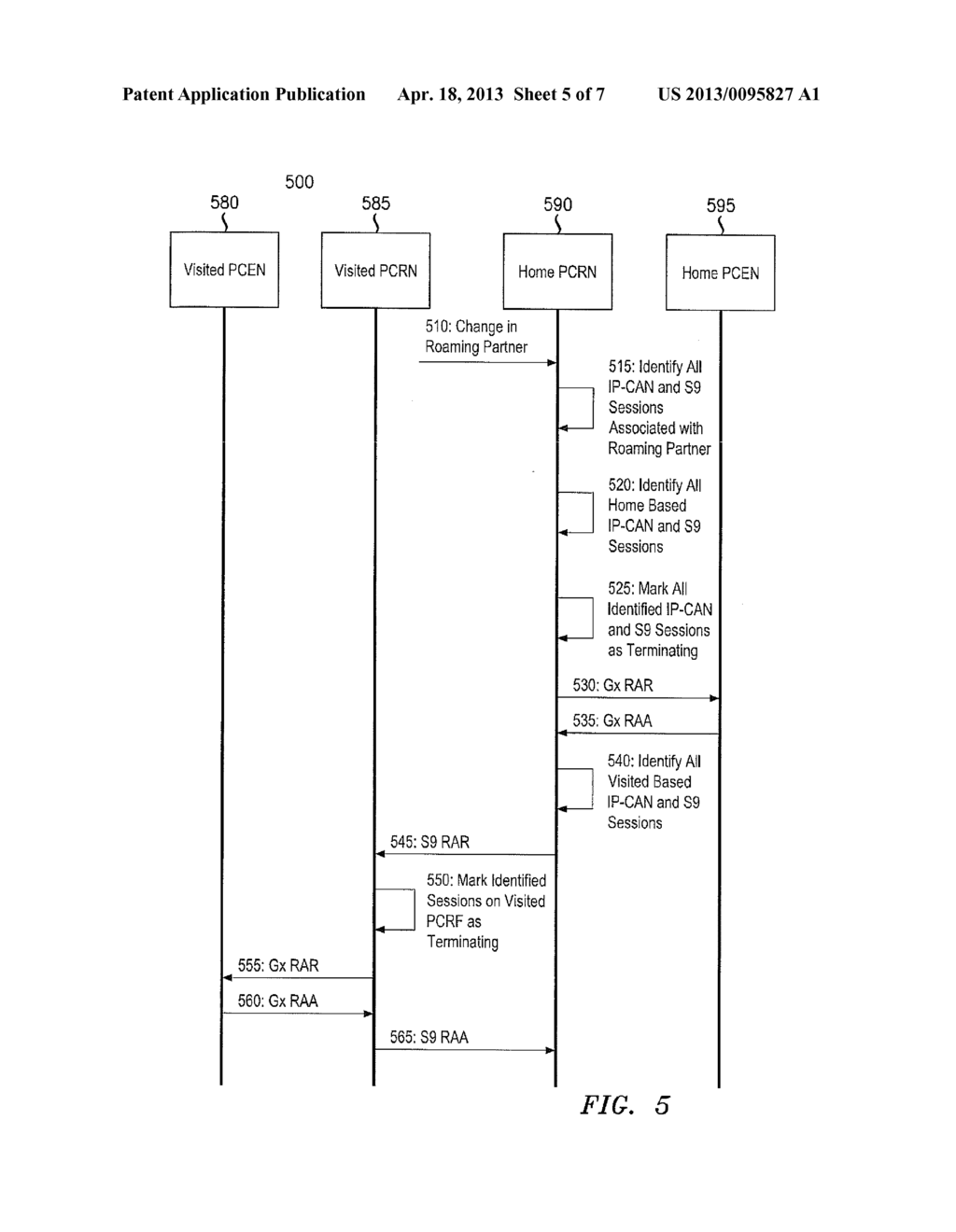 ROAMING SESSION TERMINATION TRIGGERED BY ROAMING AGREEMENT/PARTNER     DELETION - diagram, schematic, and image 06