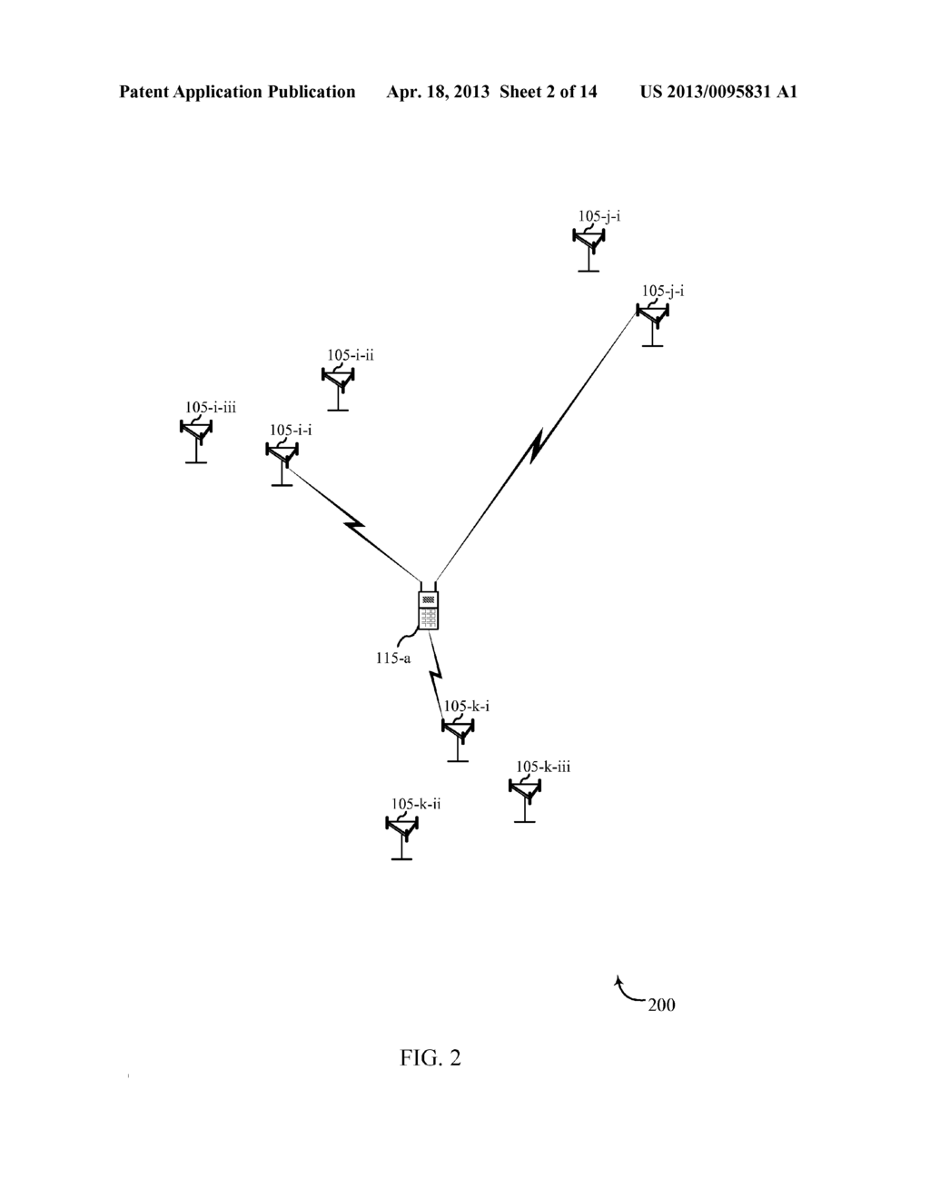 METHODS, SYSTEMS, AND DEVICES FOR DETERMINING A CLOSEST BASE STATION TO A     MULTI-MODE MOBILE DEVICE - diagram, schematic, and image 03