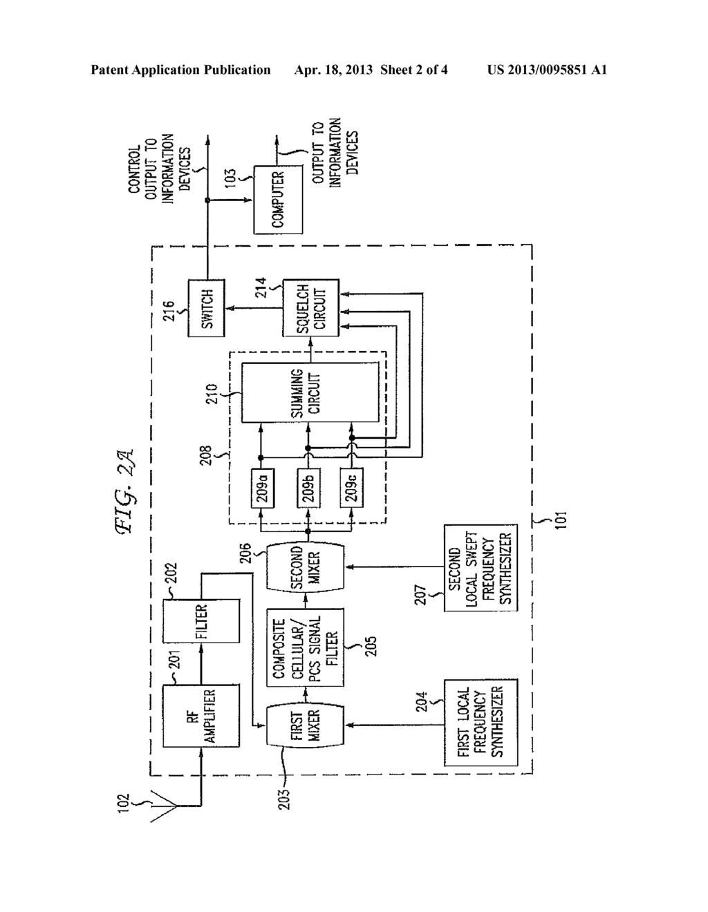 System and Method for Wireless Communications Activity Within a     Predetermined Area and for Generating Messages to Selected Communication     Devices - diagram, schematic, and image 03