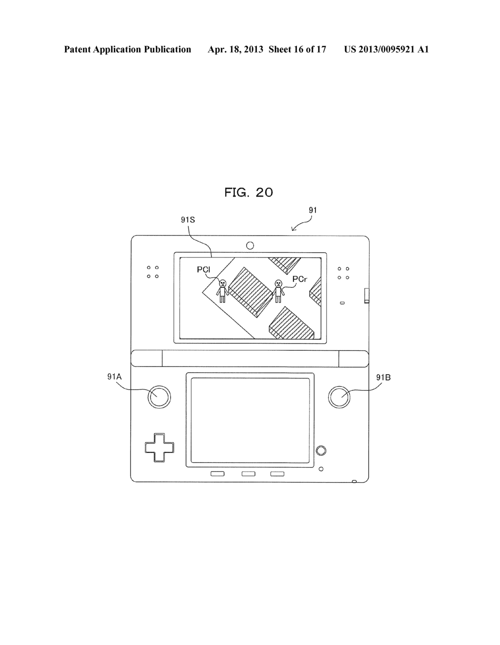 GAME SYSTEM, GAME PROCESSING METHOD, GAME APPARATUS, HANDHELD GAMING     DEVICE, AND STORAGE MEDIUM - diagram, schematic, and image 17