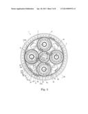 PLANETARY GEAR SYSTEM AND GEAR REDUCER diagram and image