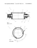 TRANSFER SUCTION ROLL FOR TRANSFER OF A MATERIAL WEB diagram and image