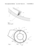 TRANSFER SUCTION ROLL FOR TRANSFER OF A MATERIAL WEB diagram and image