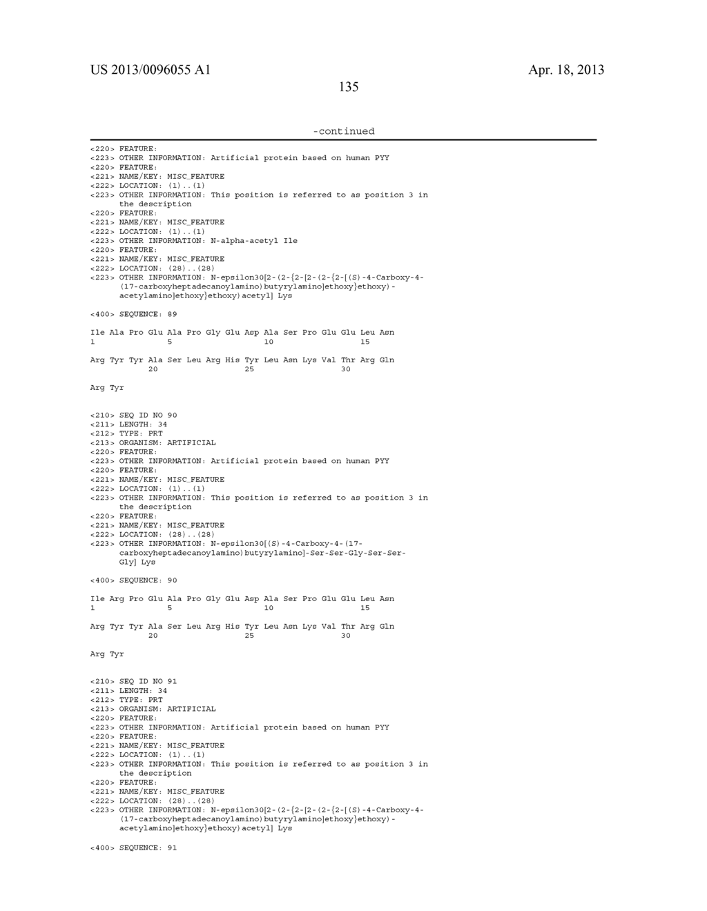 LONG-ACTING Y2 RECEPTOR AGONISTS - diagram, schematic, and image 136