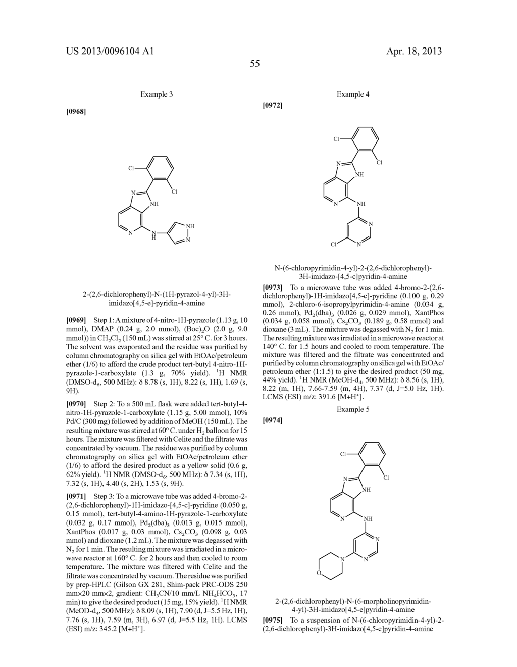 IMIDAZOPYRIDINE COMPOUNDS, COMPOSITIONS AND METHODS OF USE - diagram, schematic, and image 56