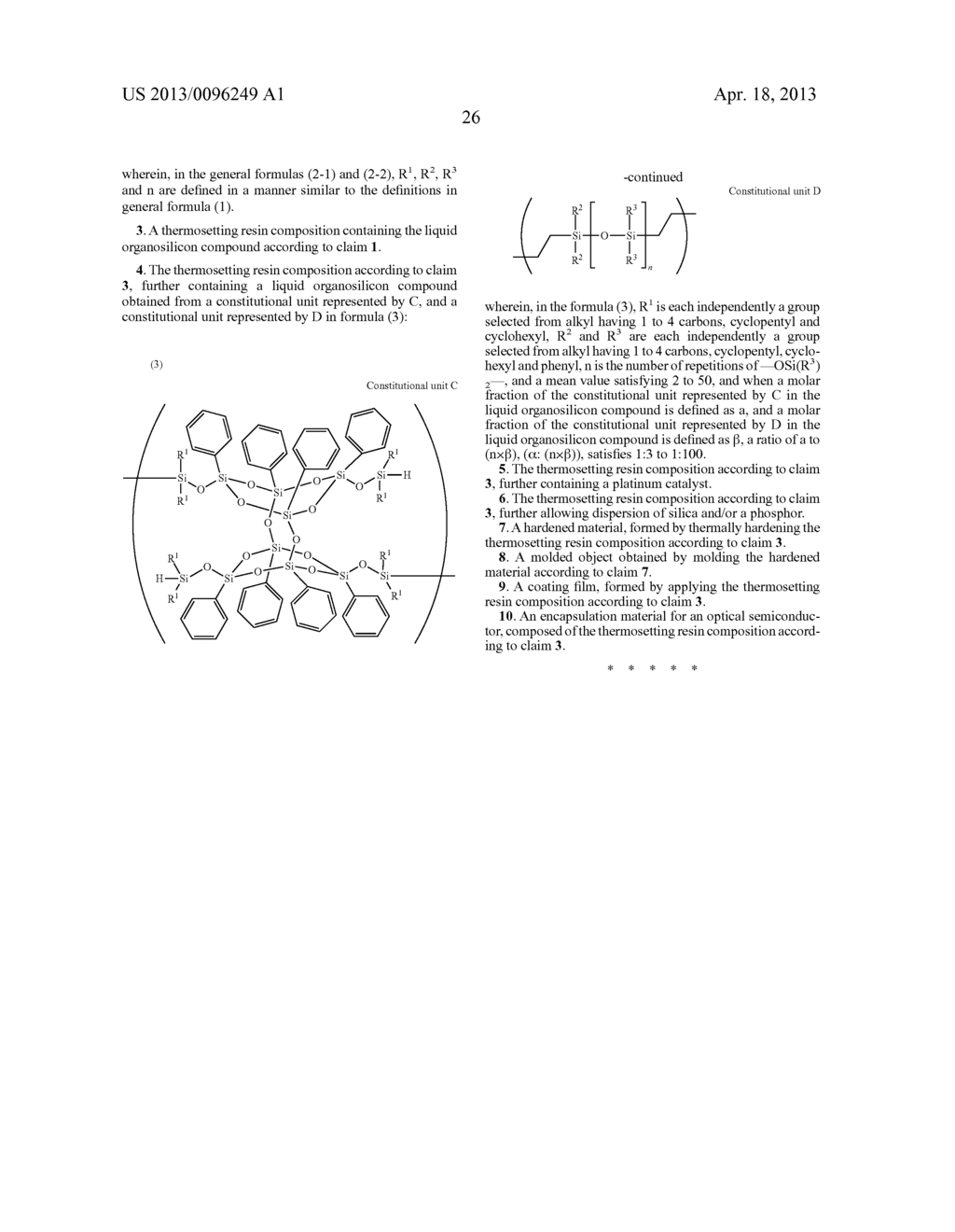 NEW ORGANOSILICON COMPOUND, THERMOSETTING RESIN COMPOSITION CONTAINING THE     ORGANOSILICON COMPOUND, HARDENING RESIN AND ENCAPSULATION MATERIAL FOR     OPTICAL SEMICONDUCTOR - diagram, schematic, and image 27