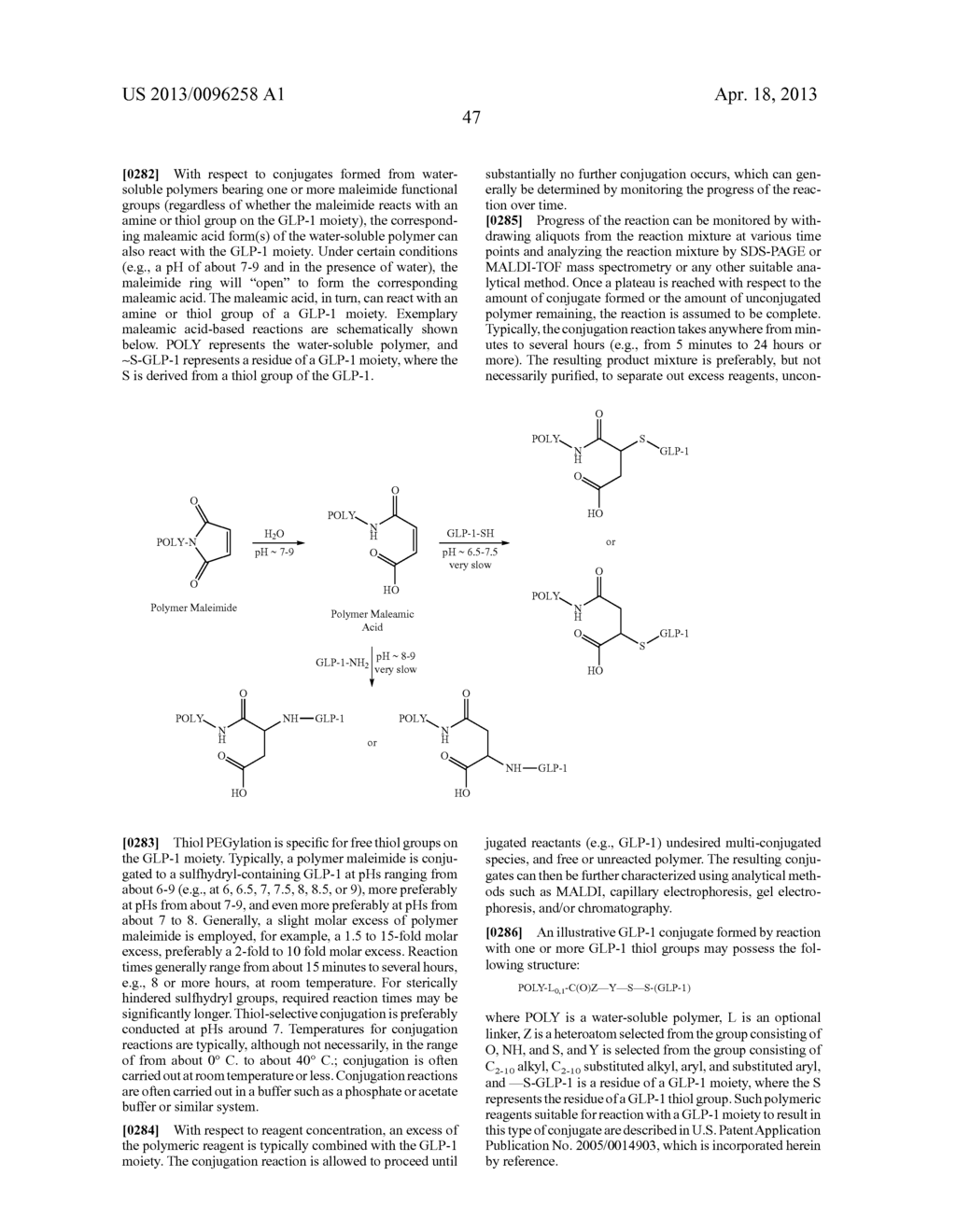 POLYMER CONJUGATES OF GLP-1 - diagram, schematic, and image 60