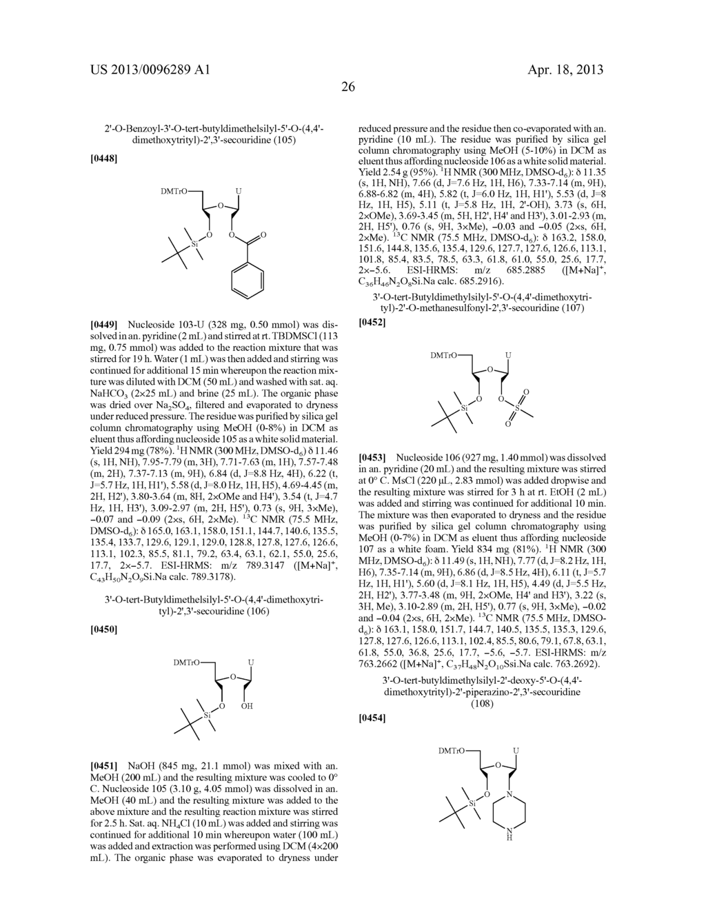 HYDROXYMETHYL SUBSTITUTED RNA OLIGONUCLEOTIDES AND RNA COMPLEXES - diagram, schematic, and image 34