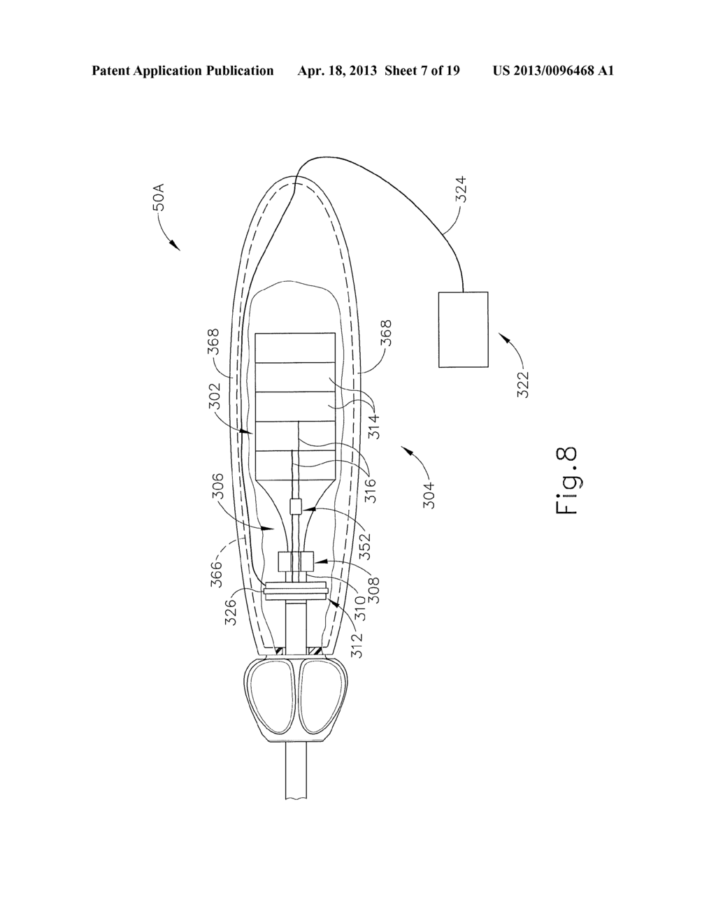 COUPLING FOR SLIP RING ASSEMBLY AND ULTRASONIC TRANSDUCER IN SURGICAL     INSTRUMENT - diagram, schematic, and image 08