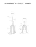 HYPODERMIC NEEDLE ASSEMBLY HAVING A TRANSITION HUB FOR ENHANCING FLUID     DYNAMICS AND MICROSPHERE INJECTABILITY diagram and image