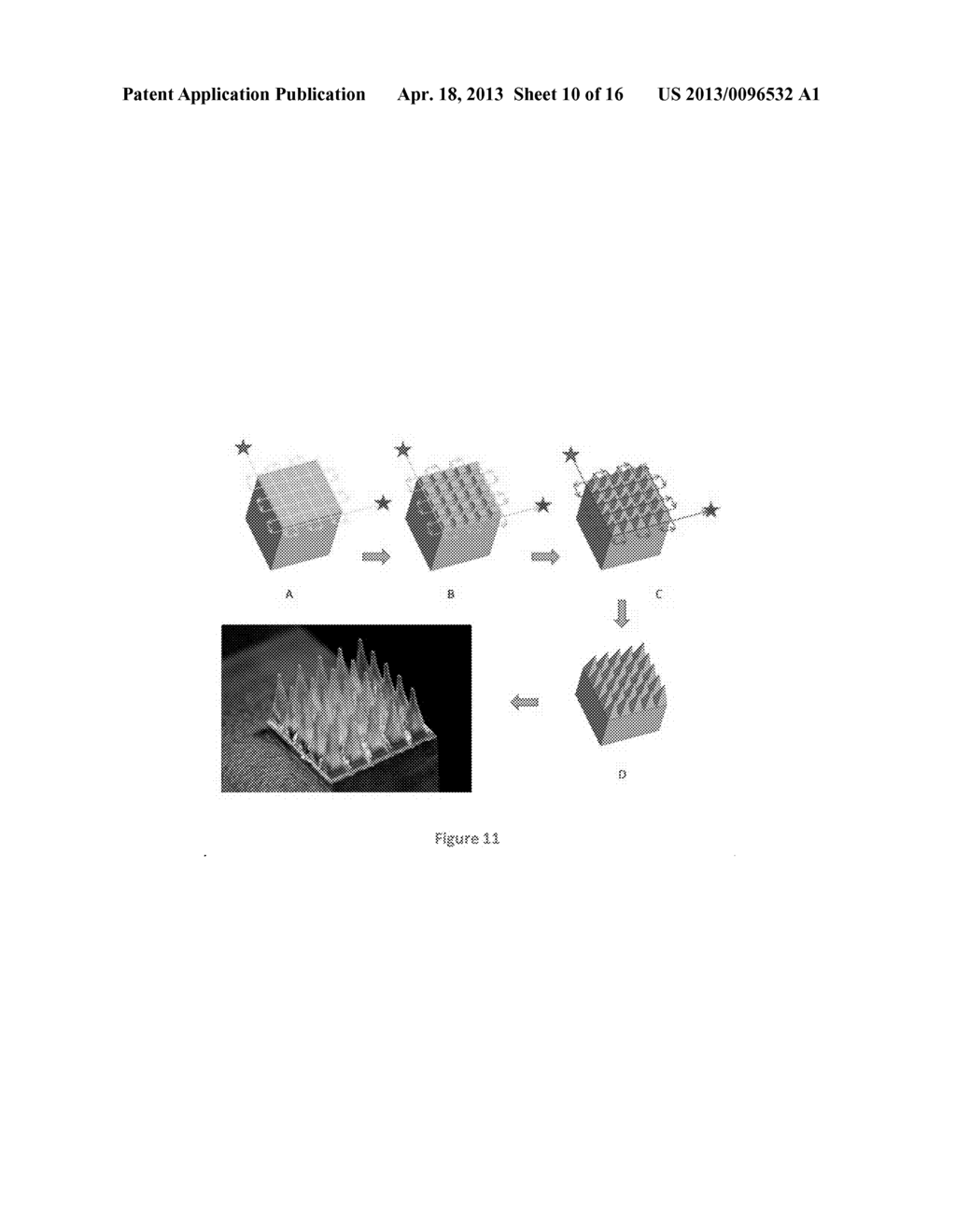 Polymer-Based Micro-Needle Array Designs, Fabrication Processes, and     Methods of Use Thereof for Drug Delivery - diagram, schematic, and image 11