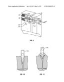 Tissue penetration device diagram and image