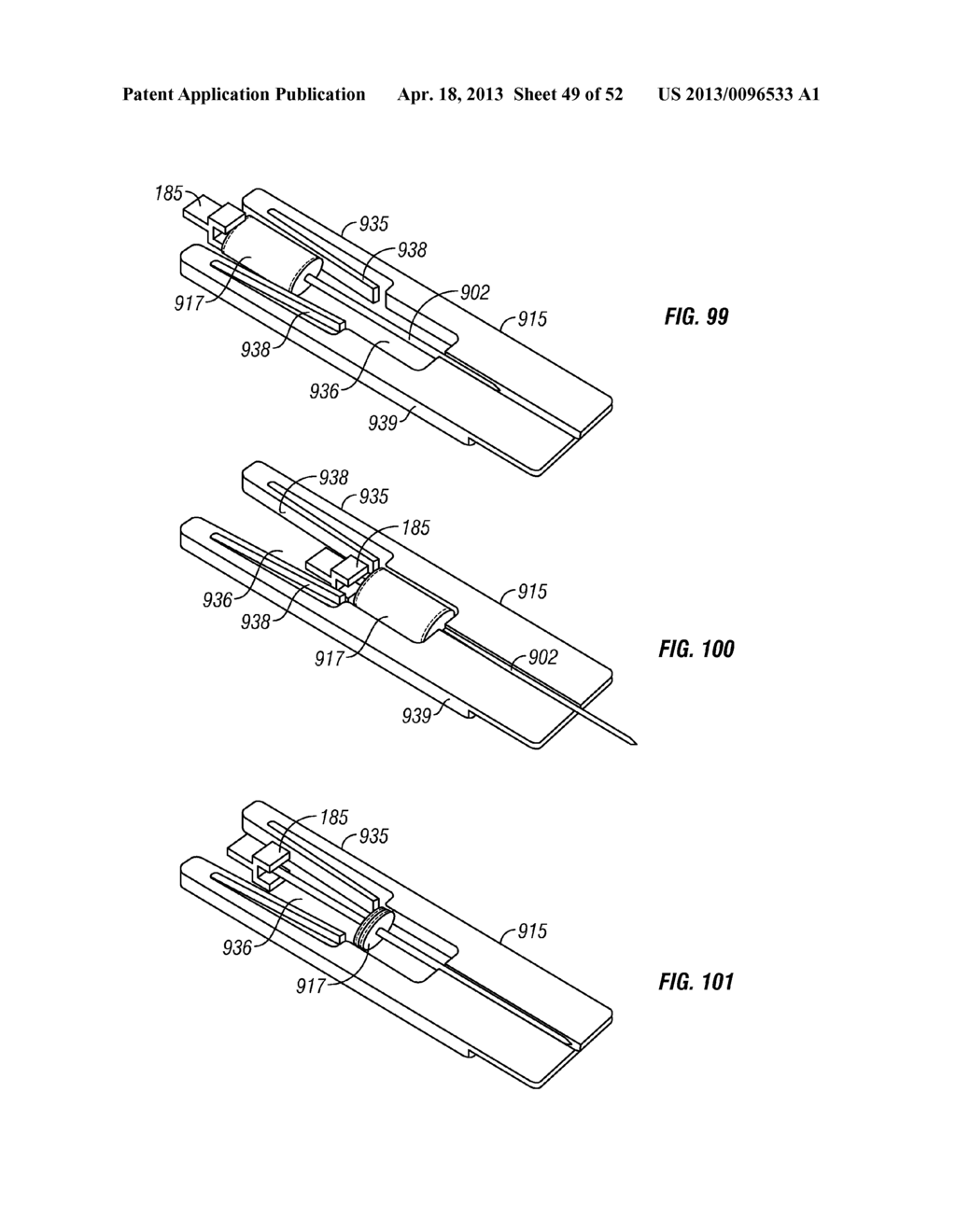 Tissue penetration device - diagram, schematic, and image 50