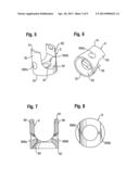 POLYAXIAL BONE ANCHORING DEVICE diagram and image