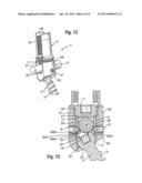 POLYAXIAL BONE ANCHORING DEVICE diagram and image