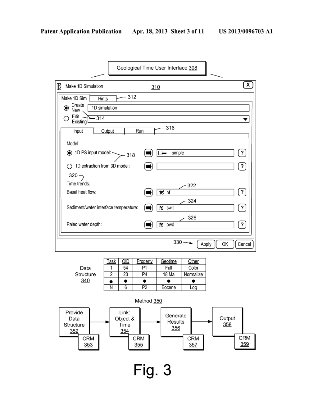 REPRESENTING GEOLOGICAL OBJECTS SPECIFIED THROUGH TIME IN A SPATIAL     GEOLOGY MODELING FRAMEWORK - diagram, schematic, and image 04