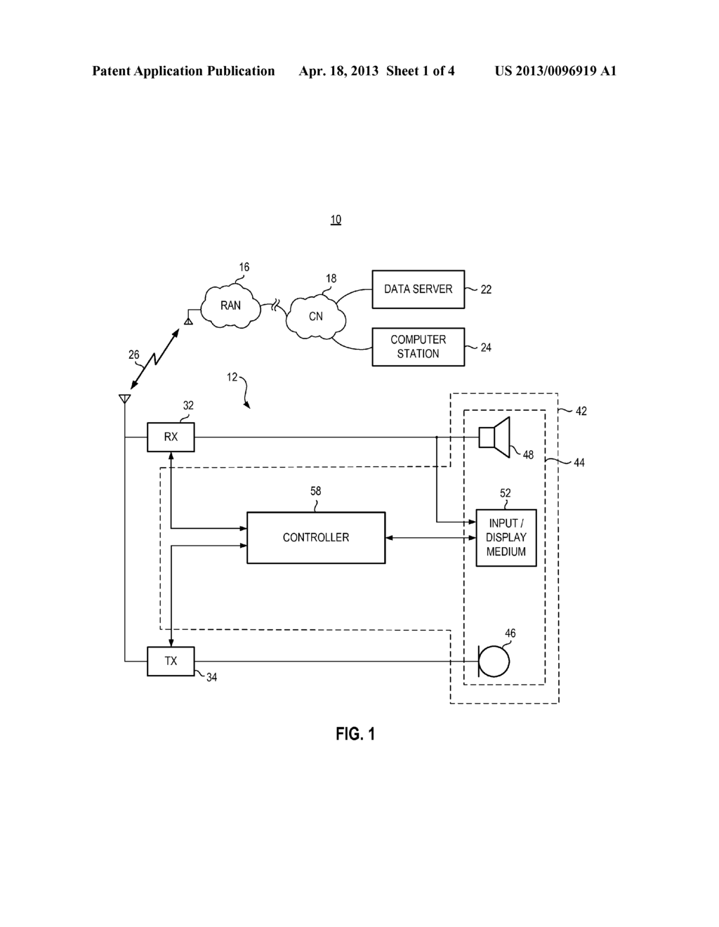 APPARATUS AND ASSOCIATED METHOD FOR MODIFYING MEDIA DATA ENTERED PURSUANT     TO A MEDIA FUNCTION - diagram, schematic, and image 02