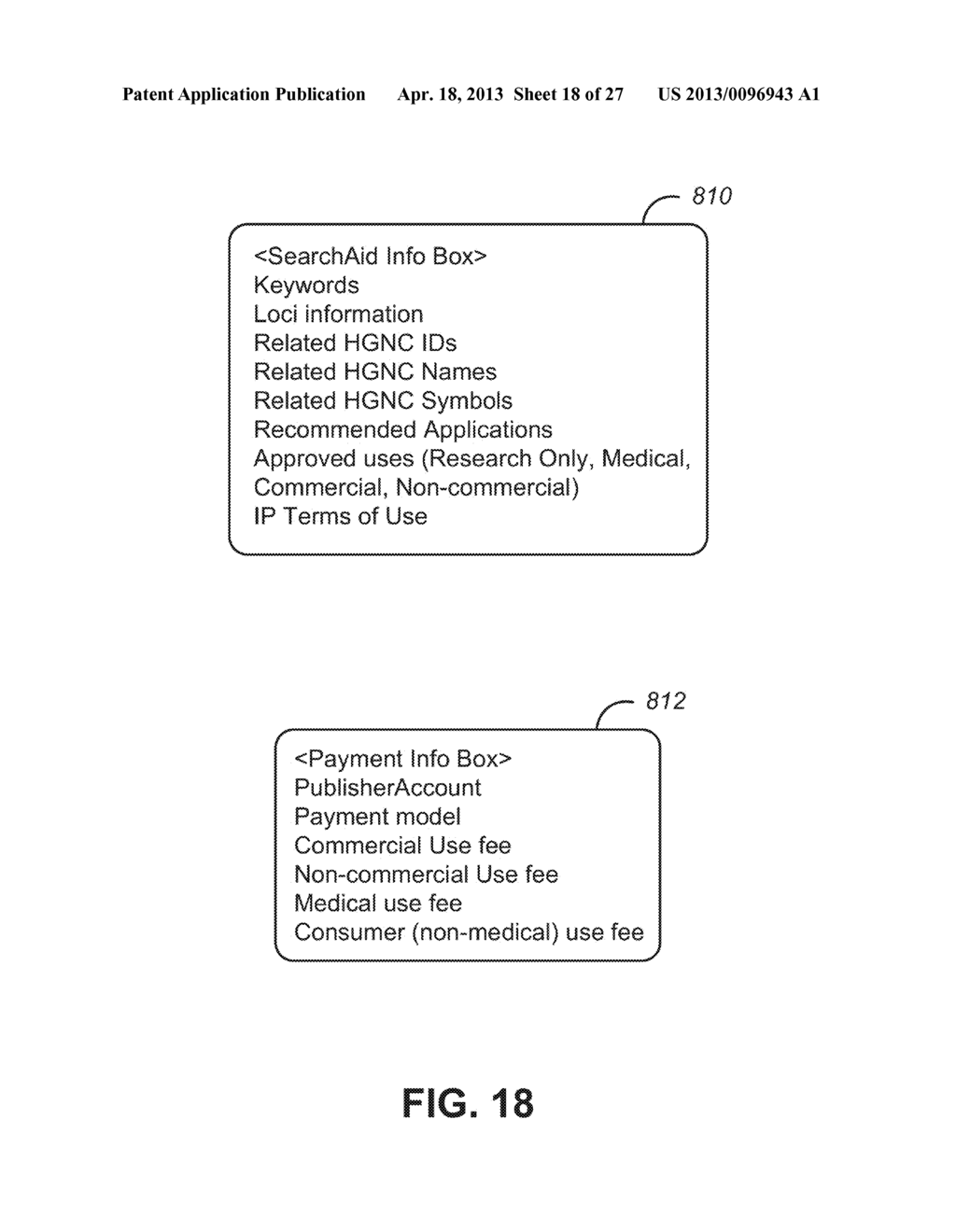 SYSTEMS AND METHODS FOR PROTECTING AND GOVERNING GENOMIC AND OTHER     INFORMATION - diagram, schematic, and image 19