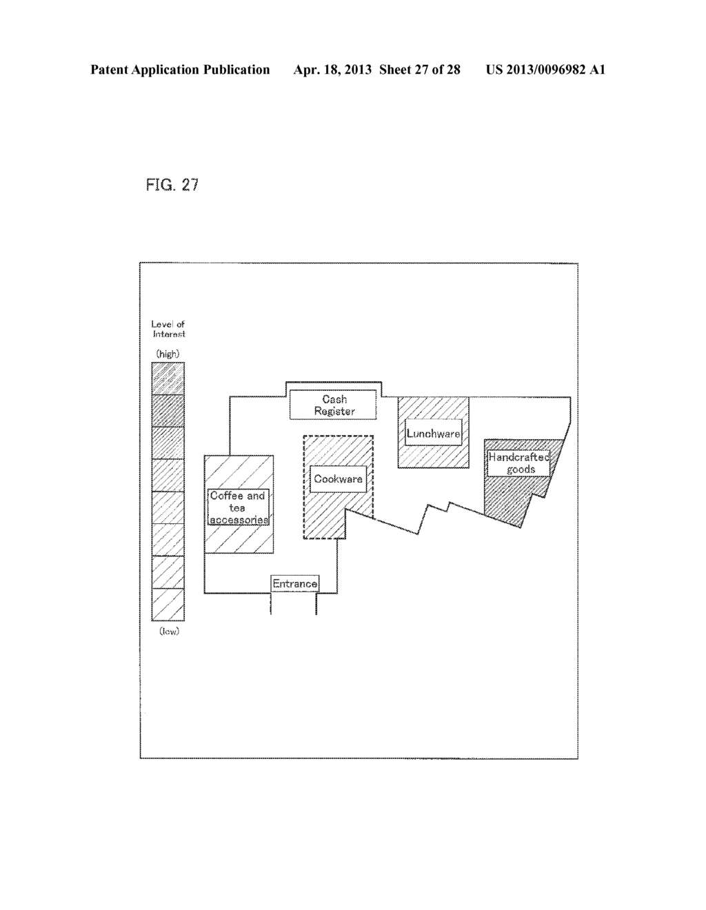 INTEREST LEVEL ESTIMATION APPARATUS, INTEREST LEVEL ESTIMATION METHOD, AND     COMPUTER-READABLE RECORDING MEDIUM - diagram, schematic, and image 28