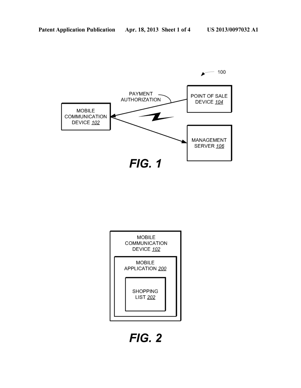 UTILIZING SHOPPING LISTS FOR NFC TRANSACTIONS - diagram, schematic, and image 02