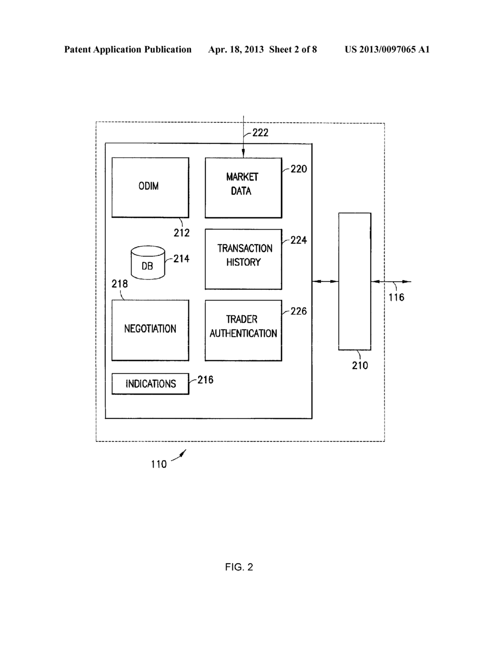 ELECTRONIC SECURITIES MARKETPLACE HAVING INTEGRATION WITH ORDER MANAGEMENT     SYSTEMS - diagram, schematic, and image 03