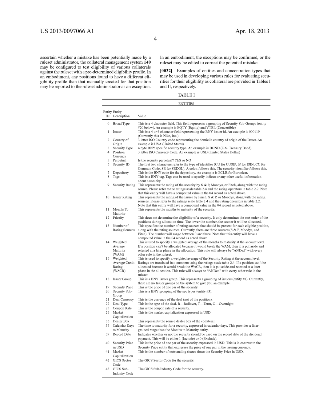 SYSTEM AND METHOD FOR COMPUTER IMPLEMENTED COLLATERAL MANAGEMENT - diagram, schematic, and image 11