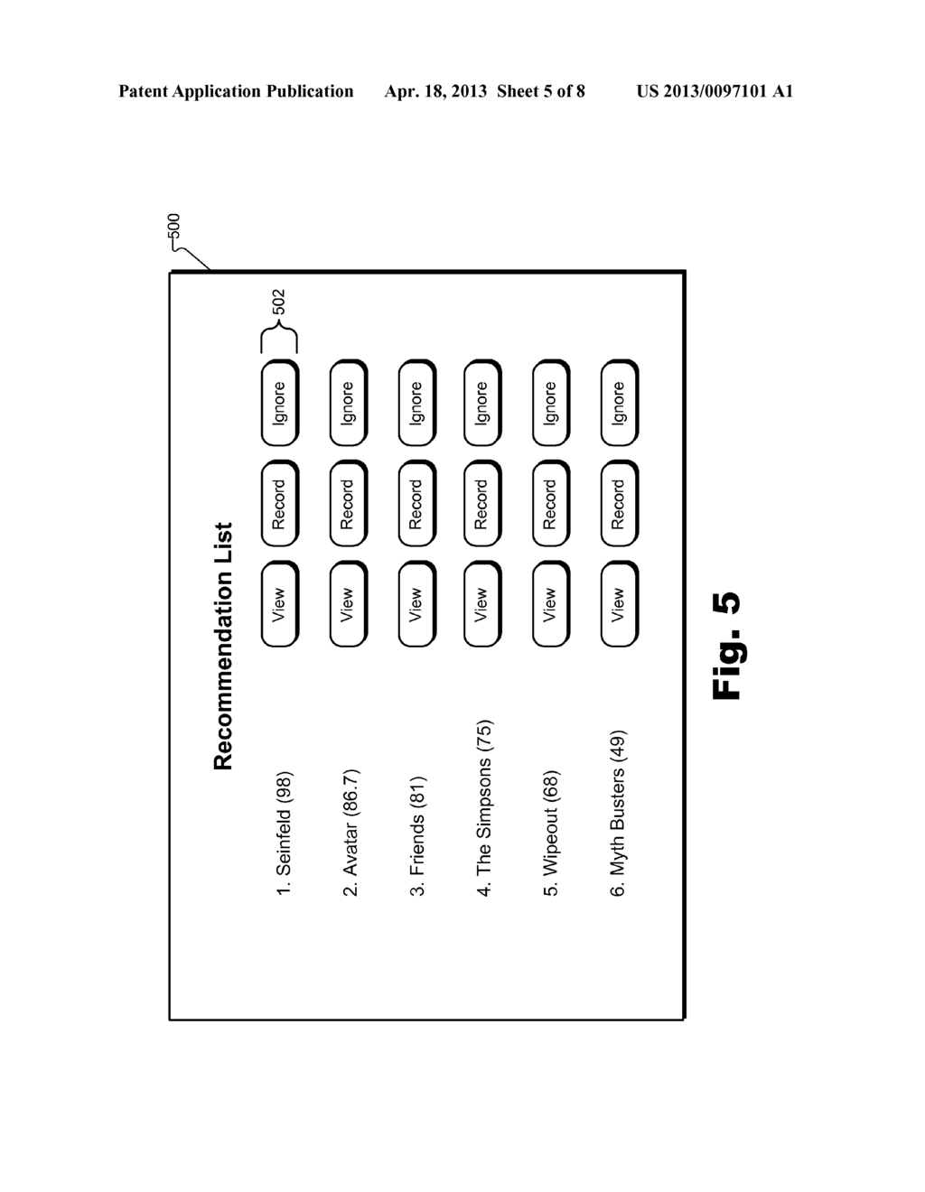 User Class Based Media Content Recommendation Methods and Systems - diagram, schematic, and image 06