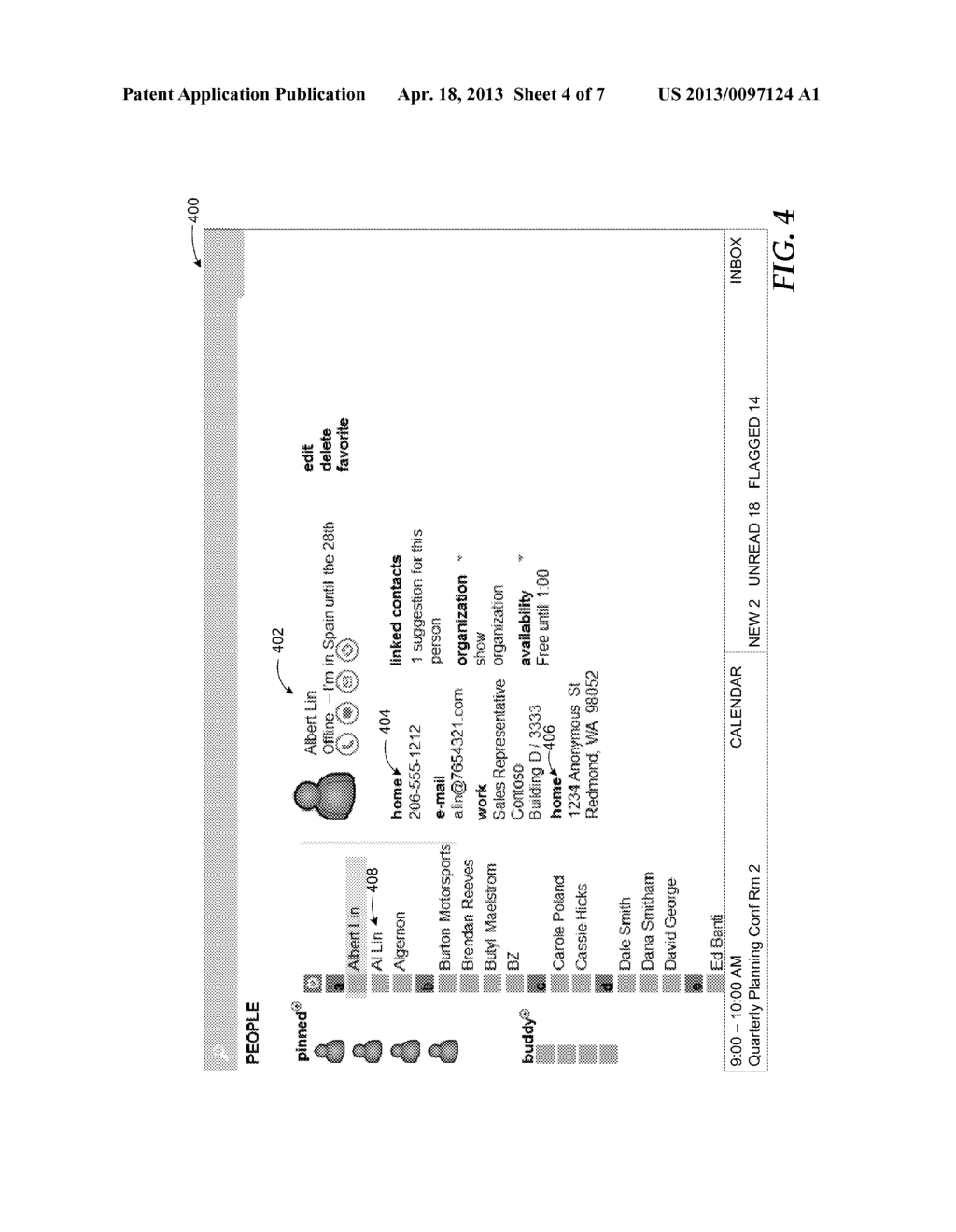 AUTOMATICALLY AGGREGATING CONTACT INFORMATION - diagram, schematic, and image 05