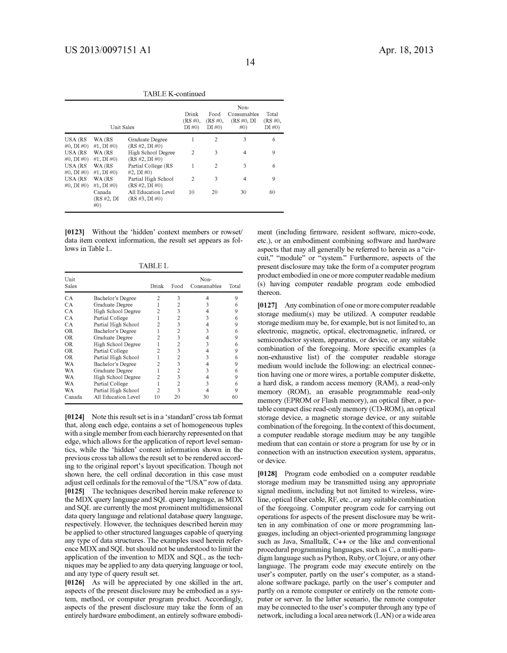 TRANSFORMATION OF COMPLEX DATA SOURCE RESULT SETS TO NORMALIZED SETS FOR     MANIPULATION AND PRESENTATION - diagram, schematic, and image 23