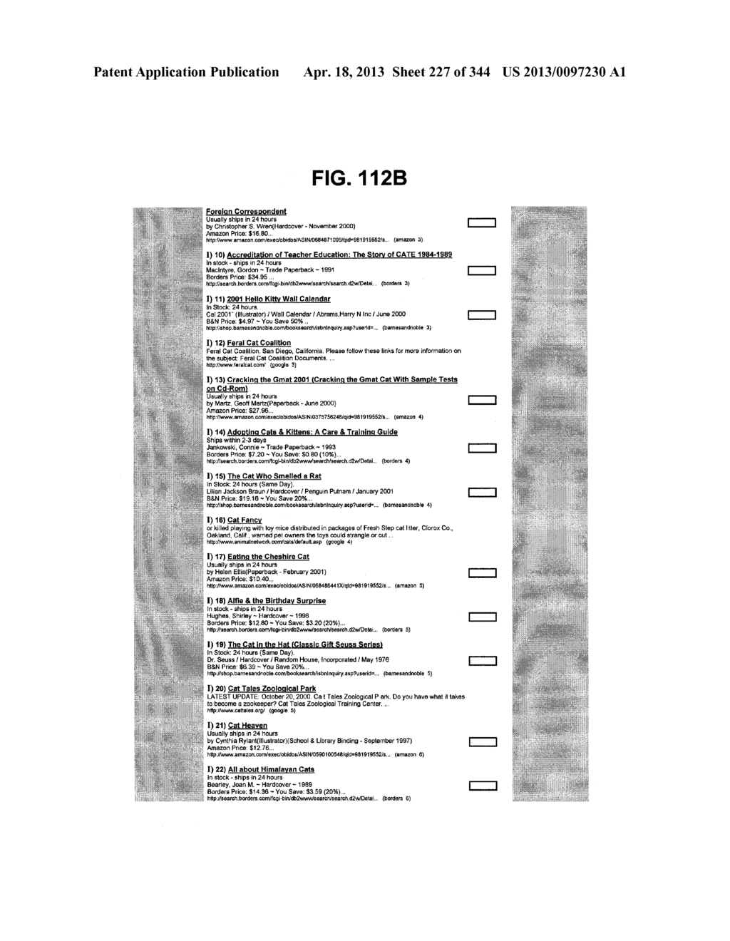 Metasearch Engine for Ordering At Least One Item Returned In Search     Results Using At Least One Query on Multiple Unique Hosts and for     Displaying Advertising - diagram, schematic, and image 228