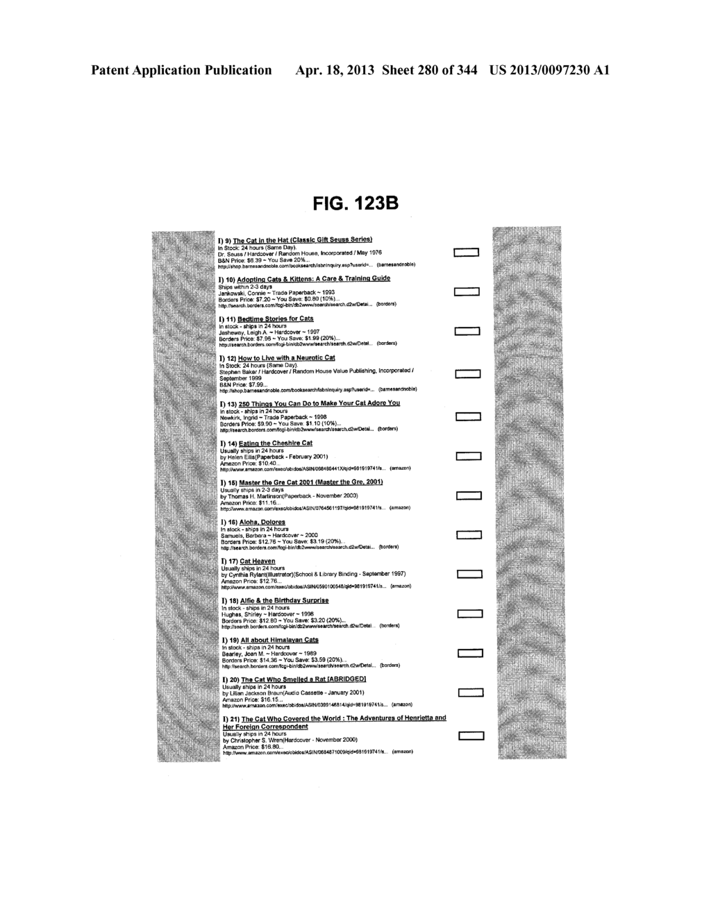 Metasearch Engine for Ordering At Least One Item Returned In Search     Results Using At Least One Query on Multiple Unique Hosts and for     Displaying Advertising - diagram, schematic, and image 281