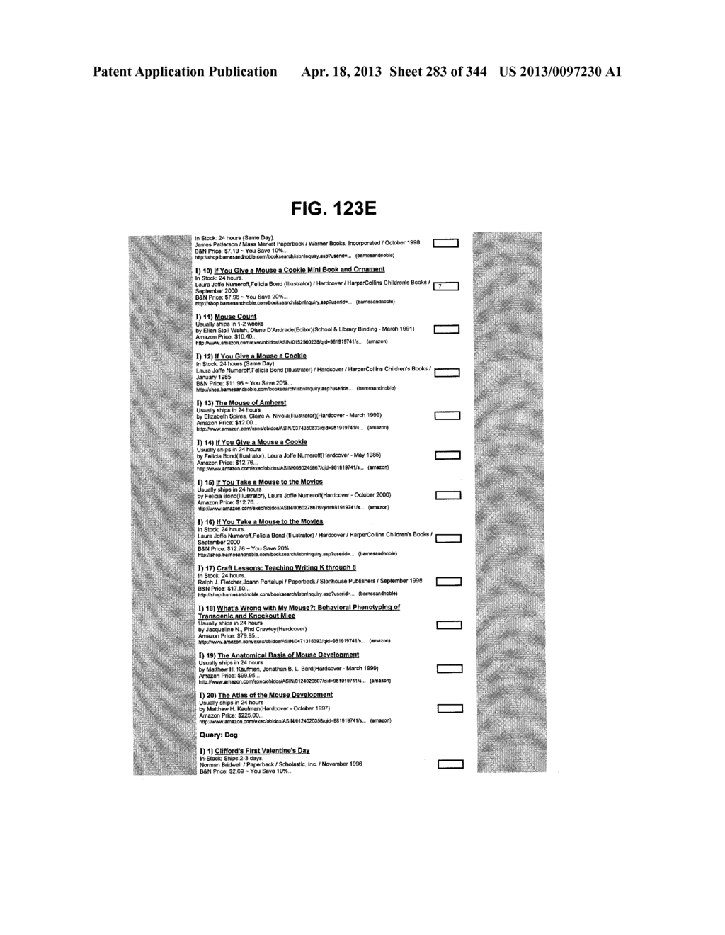 Metasearch Engine for Ordering At Least One Item Returned In Search     Results Using At Least One Query on Multiple Unique Hosts and for     Displaying Advertising - diagram, schematic, and image 284