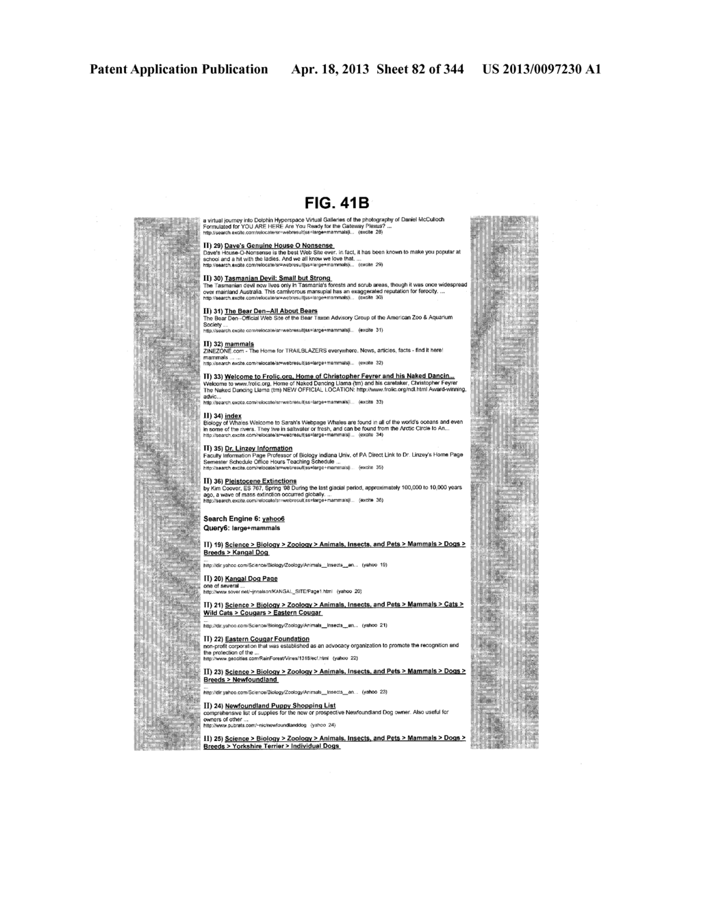 Metasearch Engine for Ordering At Least One Item Returned In Search     Results Using At Least One Query on Multiple Unique Hosts and for     Displaying Advertising - diagram, schematic, and image 83