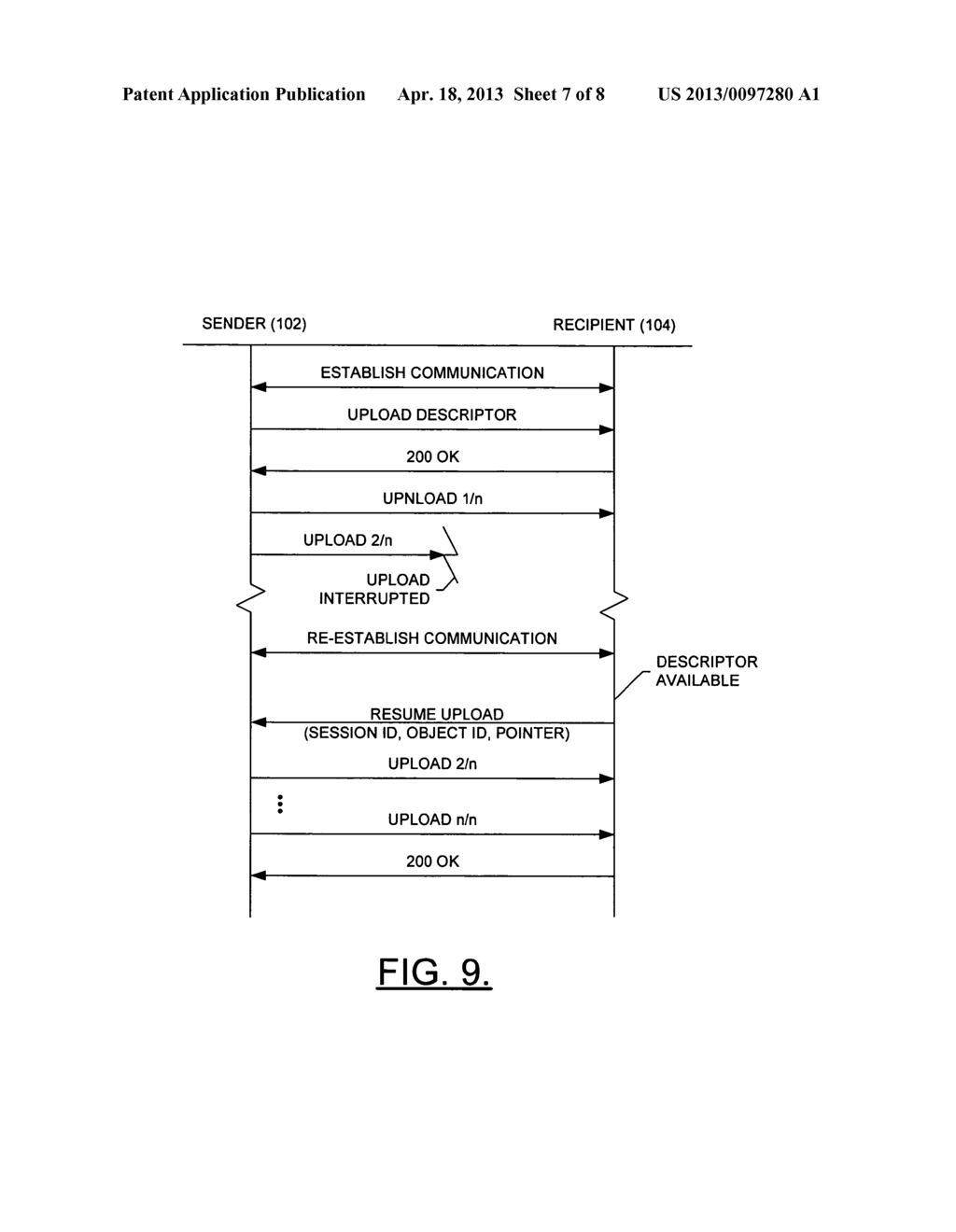 SYSTEM AND ASSOCIATED TERMINAL, METHOD AND COMPUTER PROGRAM PRODUCT FOR     UPLOADING CONTENT - diagram, schematic, and image 08