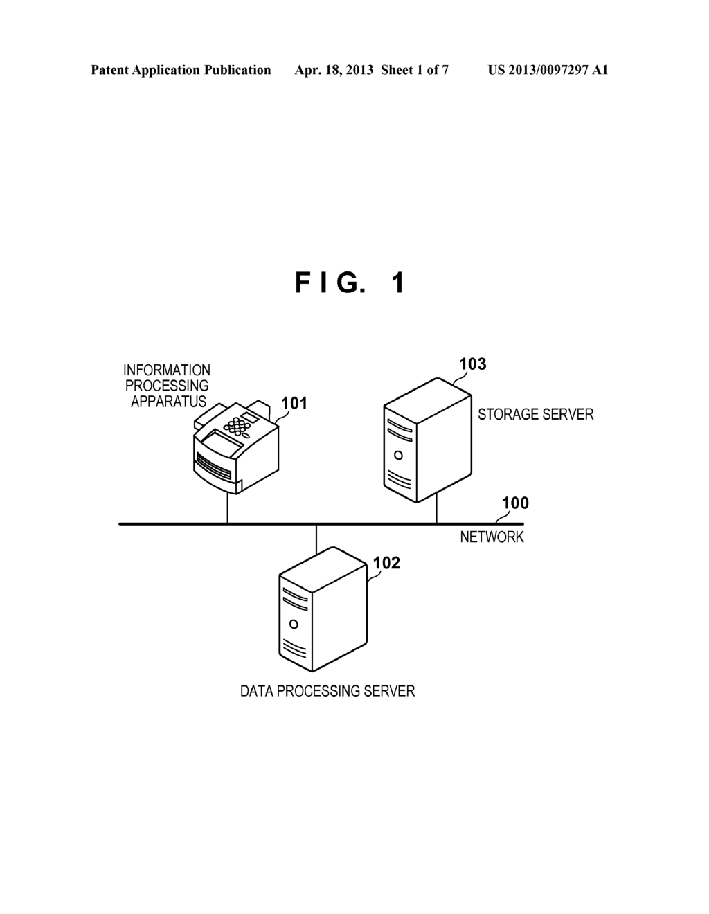 DATA PROCESSING APPARATUS, INFORMATION PROCESSING SYSTEM, CONTROL METHOD     FOR THE SAME, AND STORAGE MEDIUM STORING A PROGRAM - diagram, schematic, and image 02