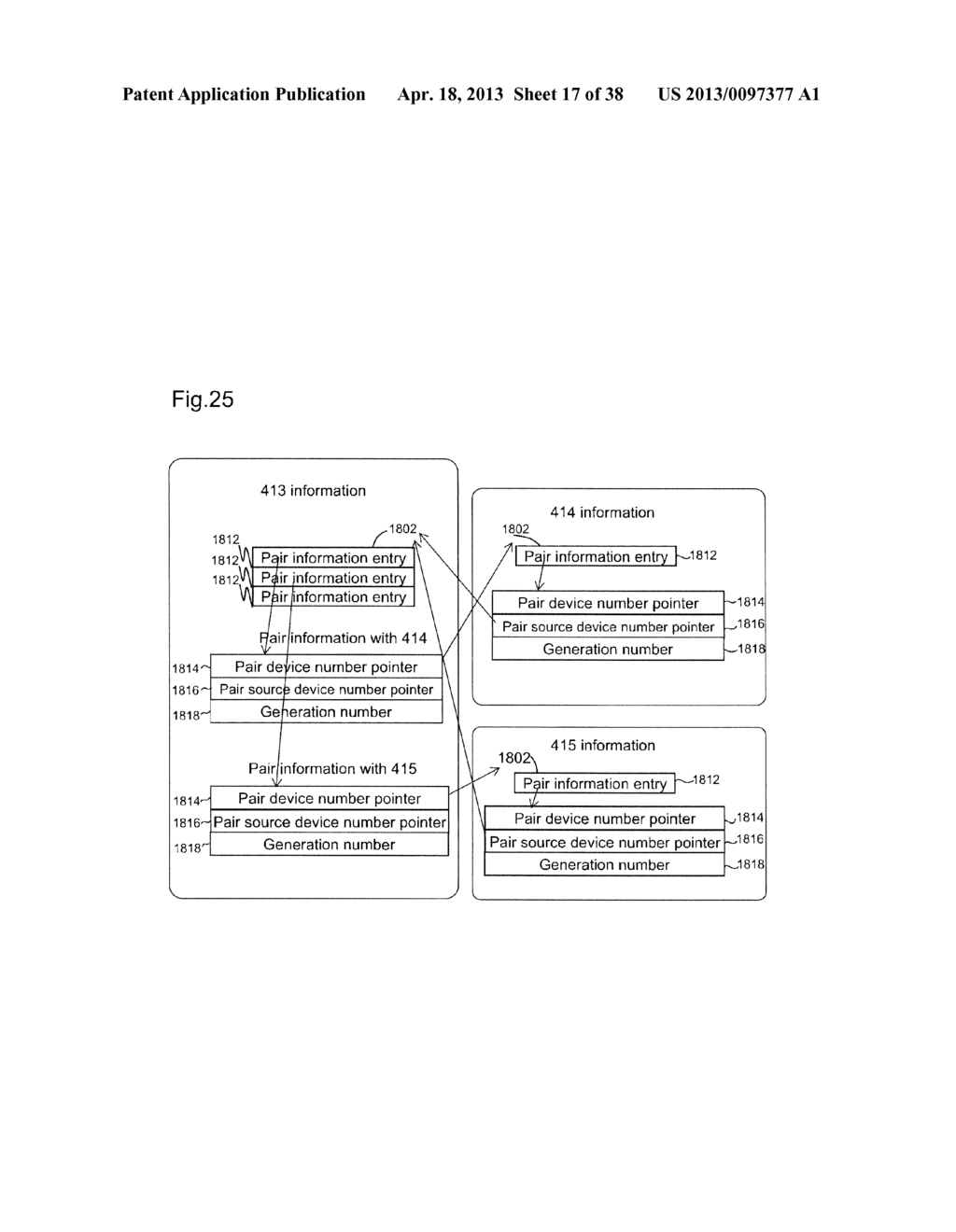 METHOD FOR ASSIGNING STORAGE AREA AND COMPUTER SYSTEM USING THE SAME - diagram, schematic, and image 18