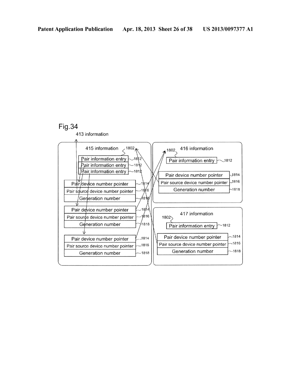 METHOD FOR ASSIGNING STORAGE AREA AND COMPUTER SYSTEM USING THE SAME - diagram, schematic, and image 27