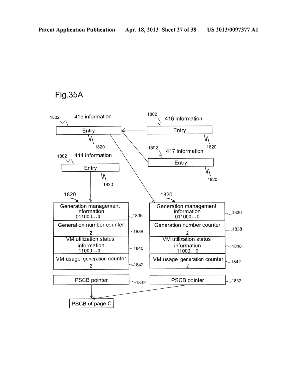 METHOD FOR ASSIGNING STORAGE AREA AND COMPUTER SYSTEM USING THE SAME - diagram, schematic, and image 28