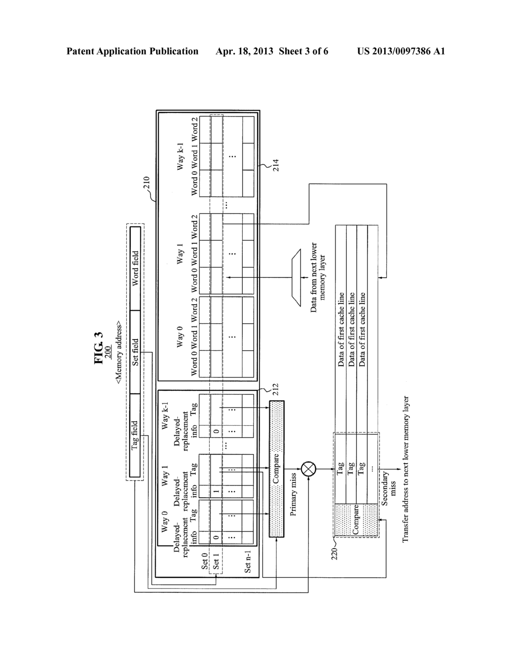 CACHE MEMORY SYSTEM FOR TILE BASED RENDERING AND CACHING METHOD THEREOF - diagram, schematic, and image 04