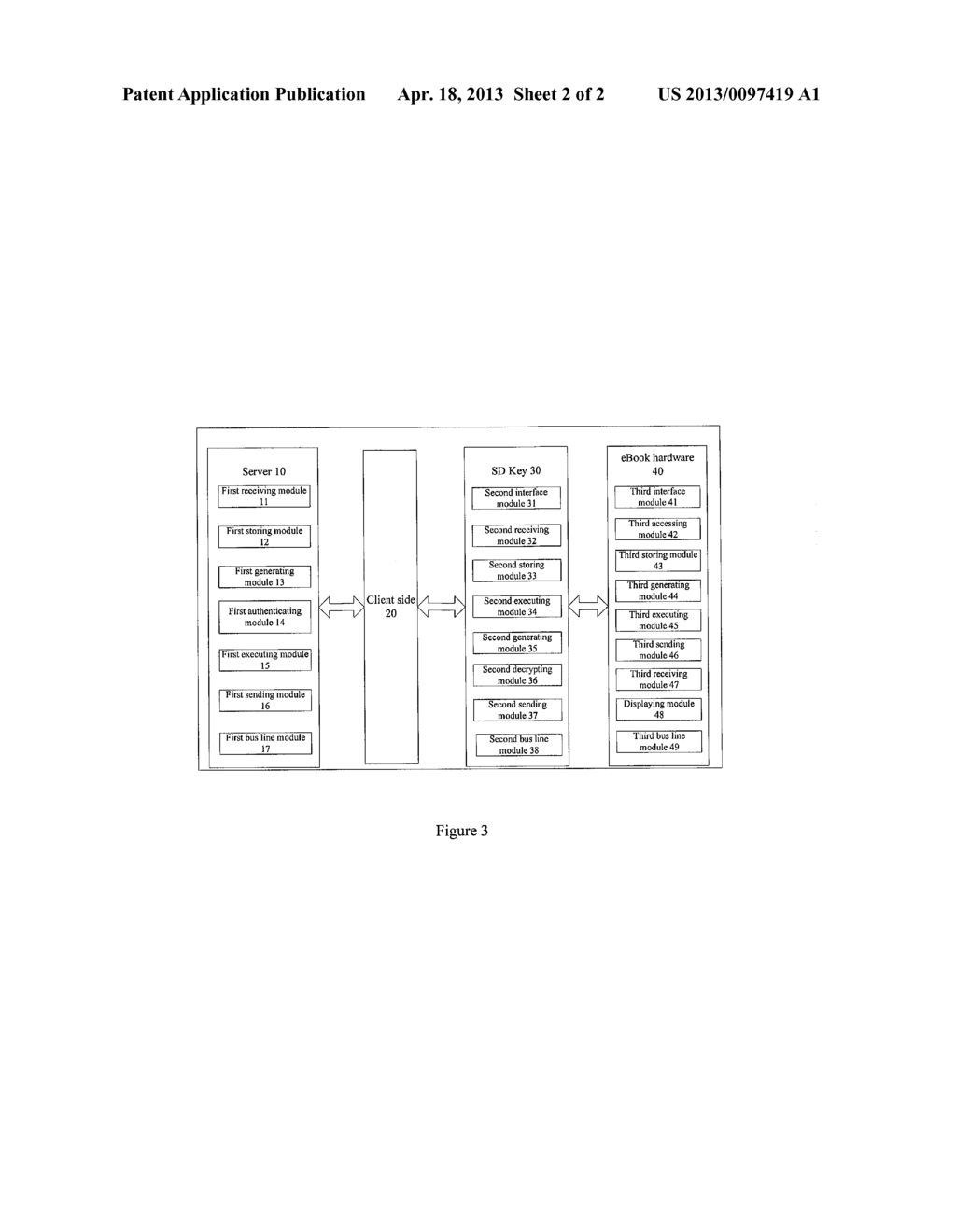 METHOD AND SYSTEM FOR ACCESSING E-BOOK DATA - diagram, schematic, and image 03