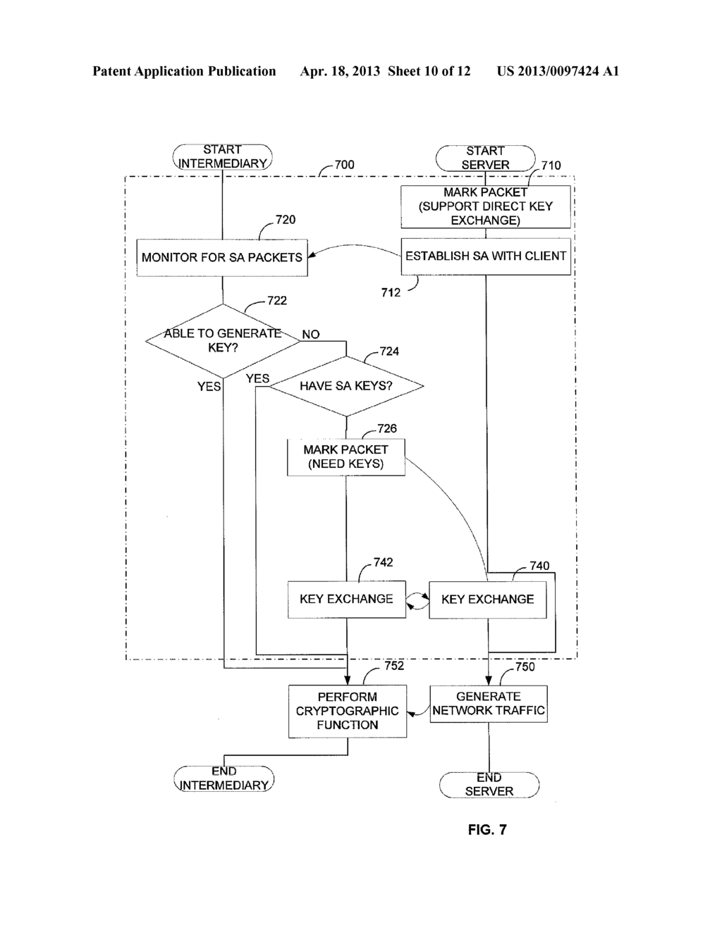 DISCOVERY OF SECURE NETWORK ENCLAVES - diagram, schematic, and image 11